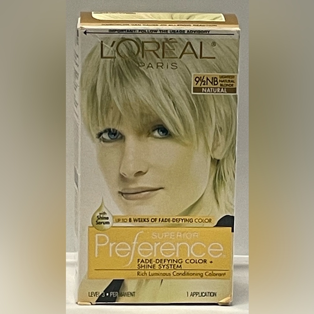 L'Oreal Paris Superior Preference Haircolor - 9.5NB Light Natural Blonde